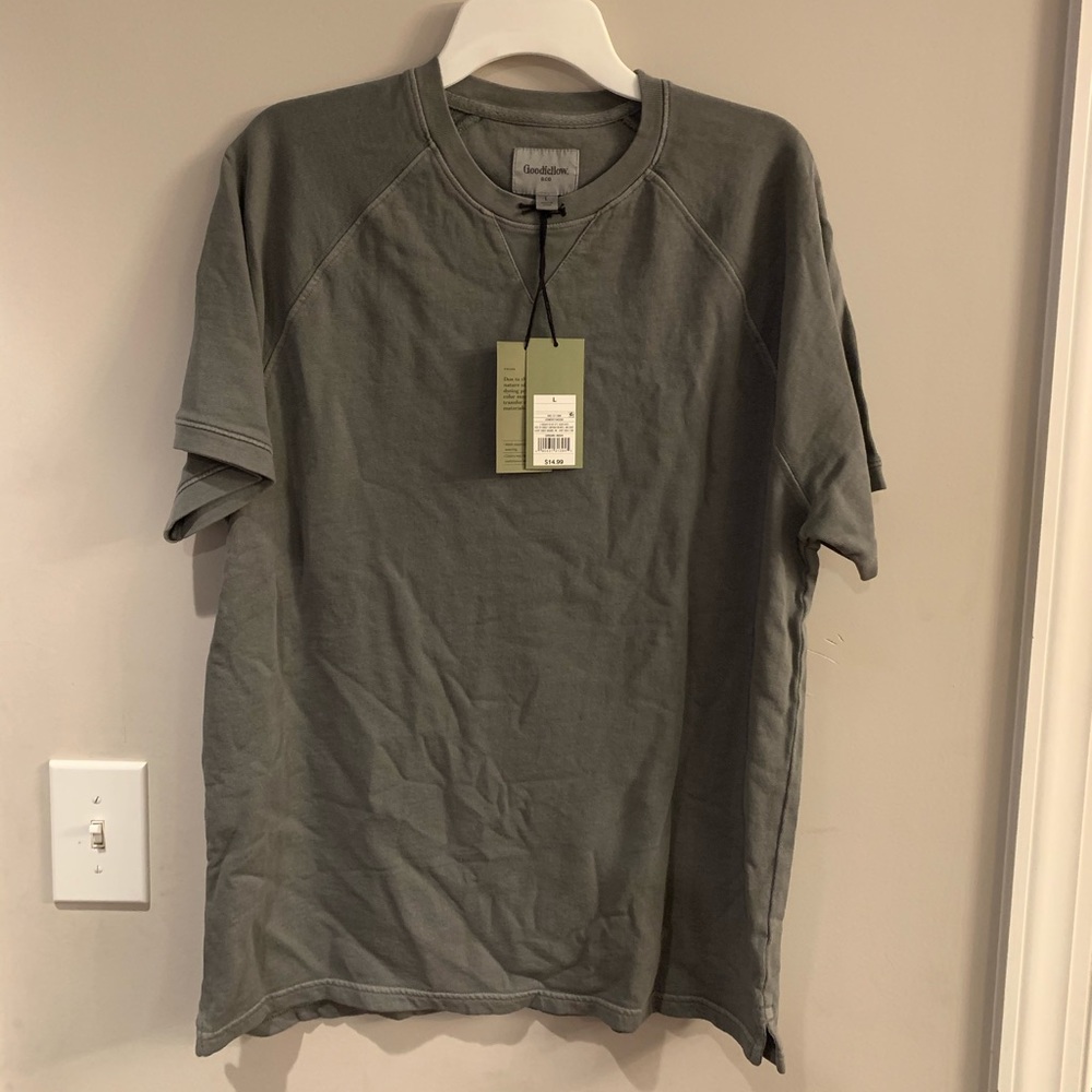 Men’s Short Sleeve French Terry Gray